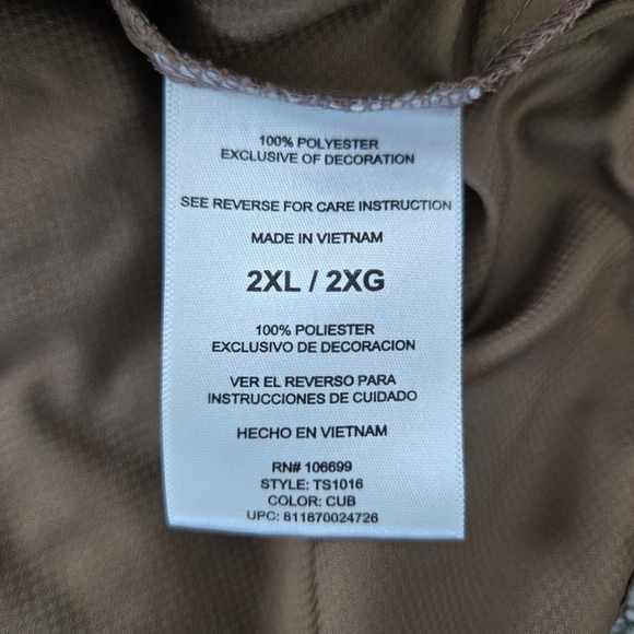 Habit Vented Fishing Shirt Long Sleeve. Outdoors Solar Protection 30+ Solar Fact - Picture 7 of 7